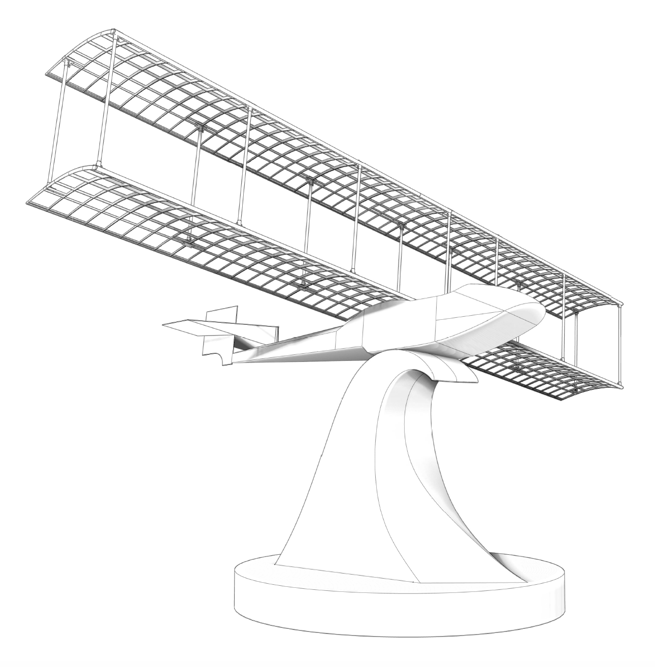 Behind the Scenes First Flight — MGA Sculpture Studio, llc
